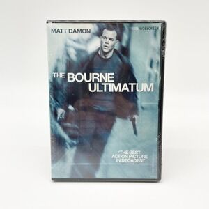 The Bourne Ultimatum DVD Matt Damon Action Thriller Spy Espionage CIA Widescreen
